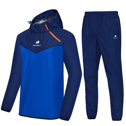 HOTSUIT Unisex Sauna Suit Sportswear | Jacket and Pants Fitness Training Clothes Outdoorfun Athletic Workout Men'S Alo Set