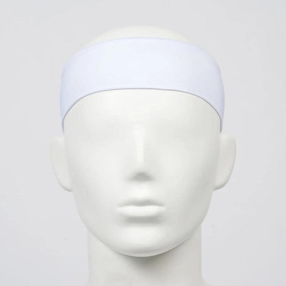 Sports Headband - Non-Slip Fitness Headband for Basketball, Workout, and Other Activities (Black and White)