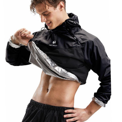 HOTSUIT Unisex Sauna Suit Sportswear | Jacket and Pants Fitness Training Clothes Outdoorfun Athletic Workout Men'S Alo Set